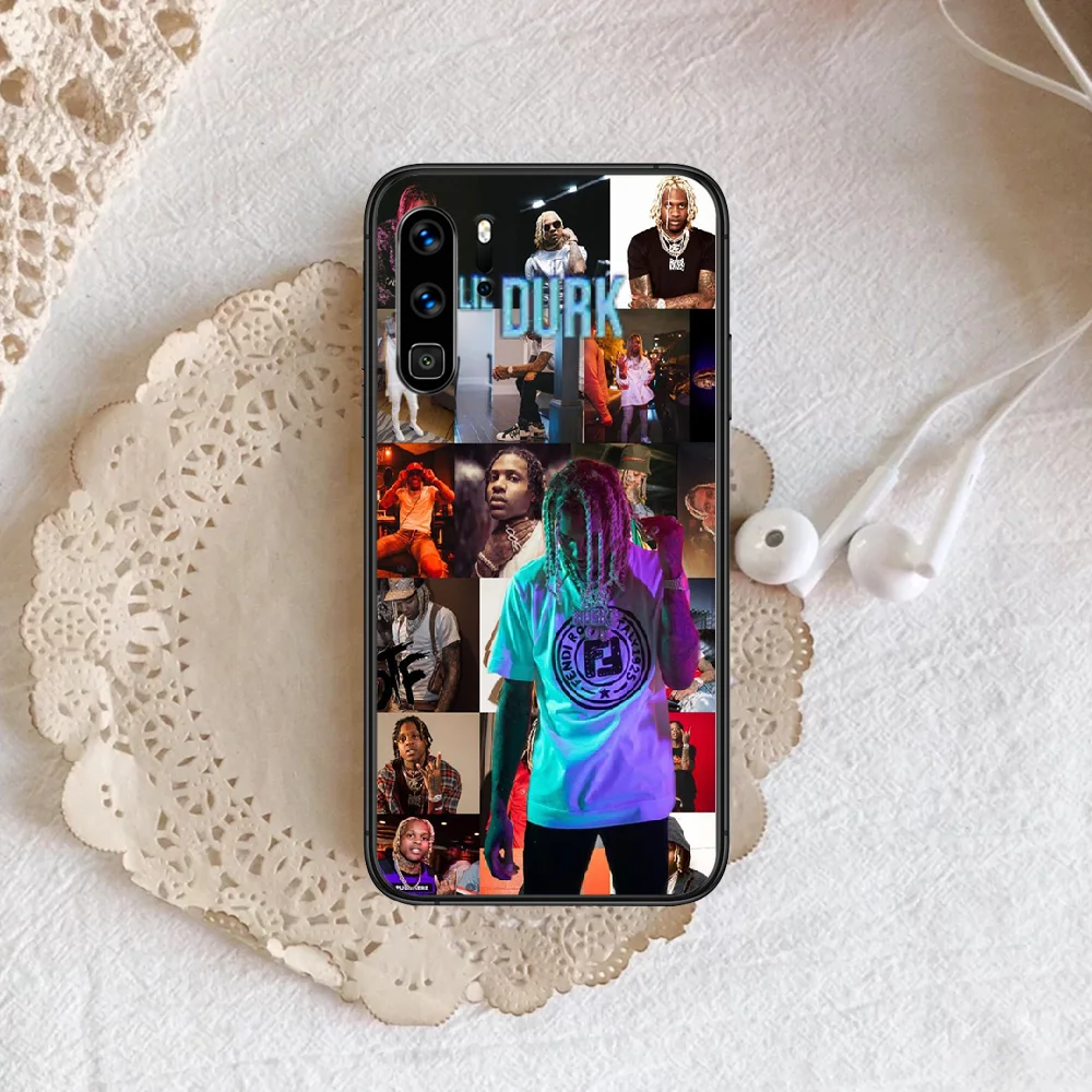 

rap Lil Durk Phone Case For Huawei P Mate 10 20 30 40 Lite Pro smart Z 2019 nova 5t black Waterproof Soft Etui Silicone Prime