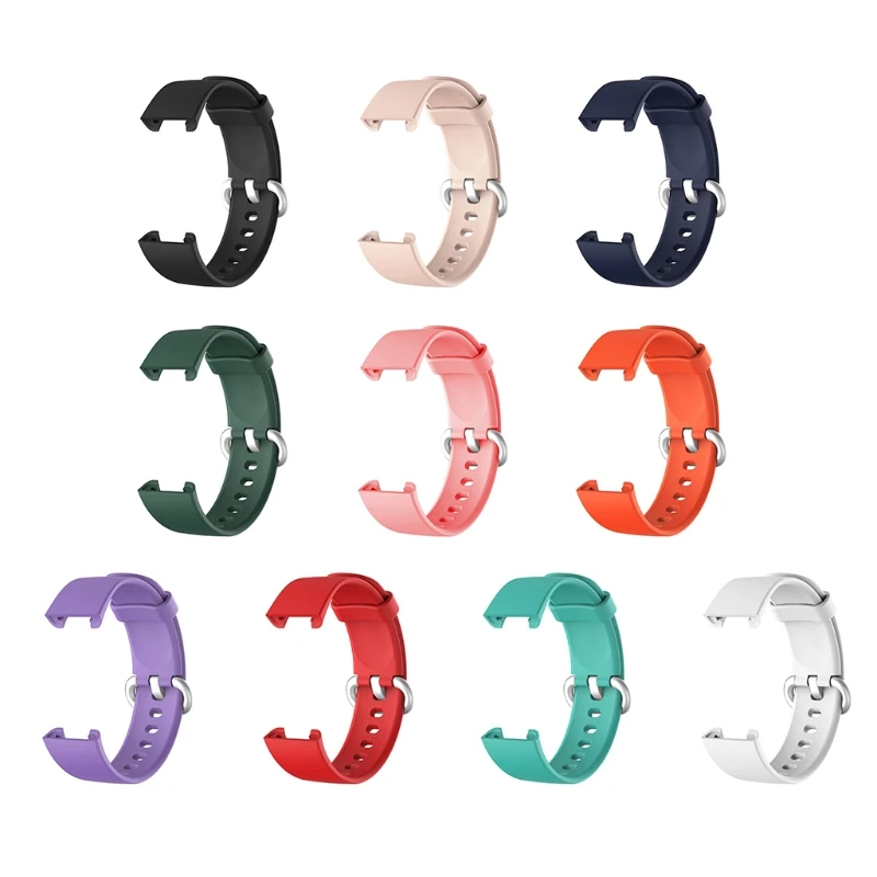

Новинка 2021, устойчивый к царапинам силиконовый ремешок для Redmi Watch 1, прочный мягкий браслет для смарт-часов