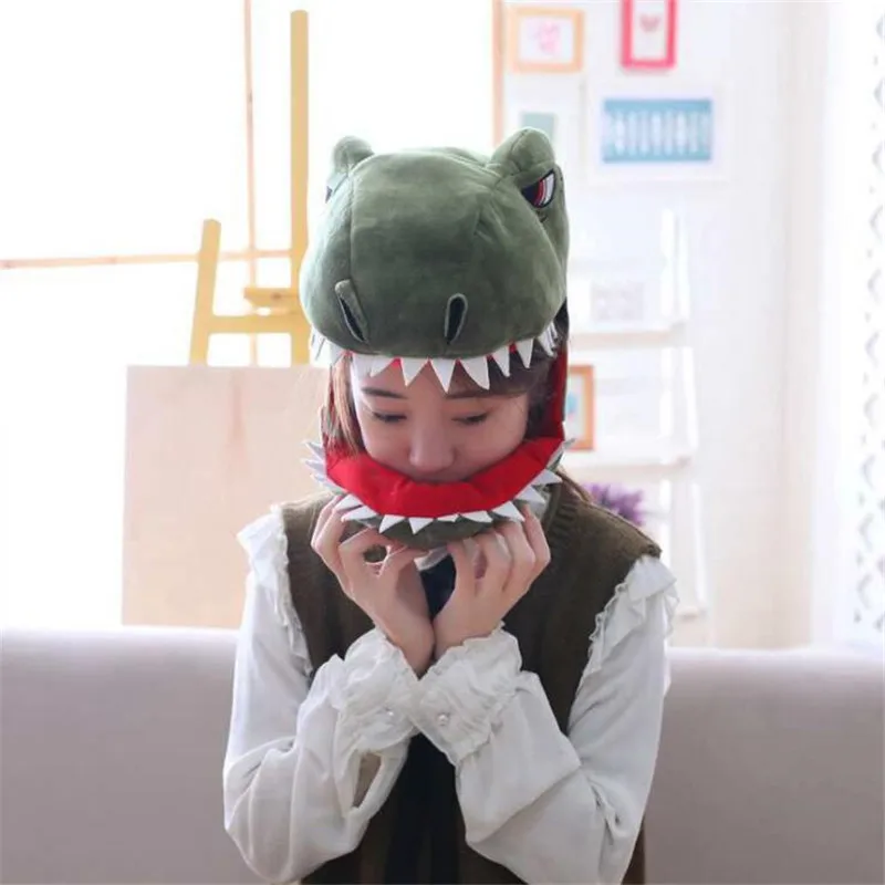 Животные Динозавр Косплей костюмы аксессуары шляпы динозавр плюшевые игрушки