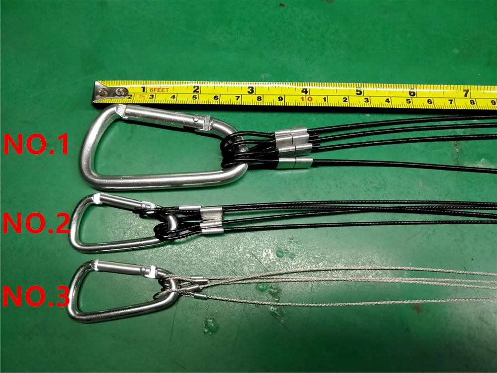Комплект для подвески Strongger из нержавеющей стали веревочный крючок оцинкованный
