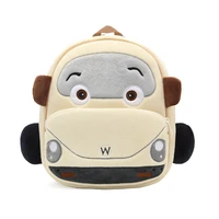 creative 3d cartoon beetle car boys school backpack a4 book size capacity for 2 6 years old toddler children kids bag pouch
