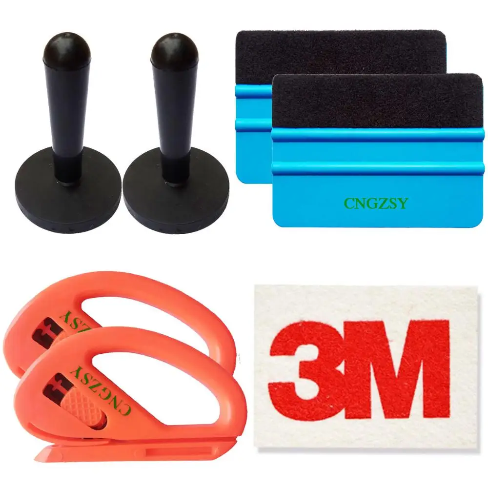 7 шт. углеродное волокно пленка обёрточная бумага пинг резак Авто магнитный