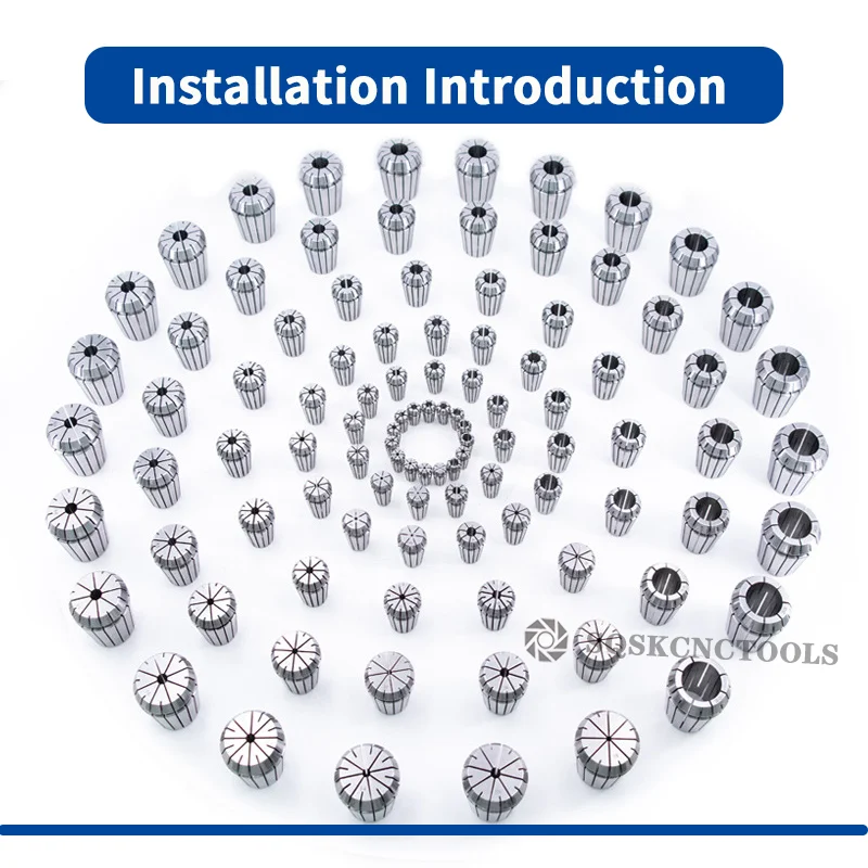 Цанговый патрон ER ER11 ER16 ER20 ER25 ER32 ER40 держатель фрезерного инструмента с ЧПУ для