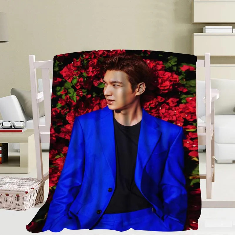 Одеяло в стиле Kpop Lee Min Ho TR/Фланелевое Флисовое одеяло Новогоднее украшение