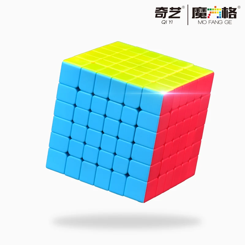 Новые кубики QiYi Qifan 6x6x6 Магическая скорость 6x6 пазлы без наклеек профессиональные