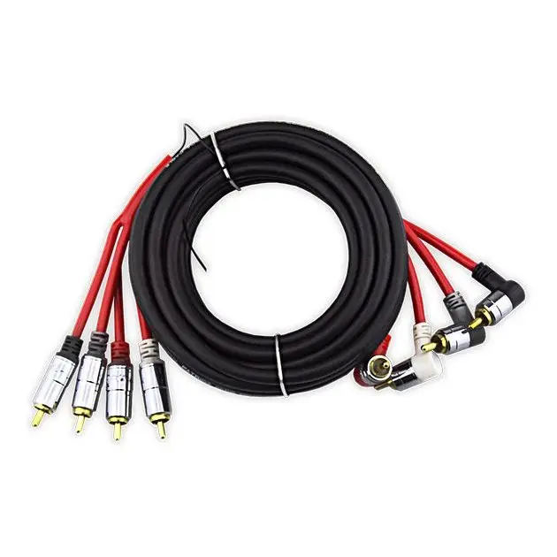 ПРОВОД СОЕДИНИТЕЛЬНЫЙ URAL 4RCA-PT5M (RCA-5 М ПРЯМОЙ + УГЛОВОЙ) | Автомобили и мотоциклы