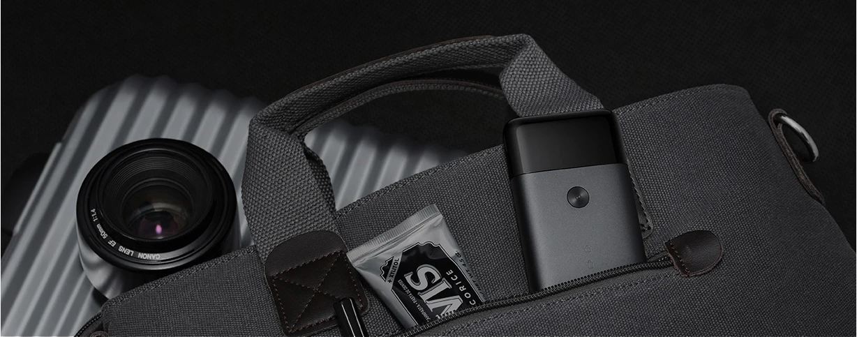 Новинка, Xiaomi Mijia, электрическая бритва, 2 лезвия, бритва, USB, перезаряжаемая, умная, мини, для влажного бритья, моющаяся, триммер для бороды, мужская, для путешествий