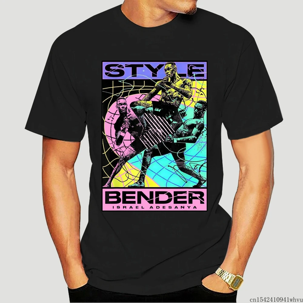 

Adesanya Style Bender Team Wrestle Streetwear Unisex Lycra Casual Soft O-neck Summer Trend Sale Mens T-Shirts Size M-5XL