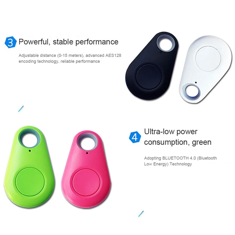 Мини Bluetooth 4 0 трекер GPS анти потеря карманный размер умный Детская сумка поисковик