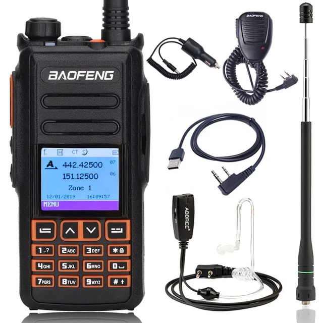 Baofeng DM-X gps Walkie Talkie Dual Time slot DMR цифровой/аналоговый DMR повторитель обновления DM-1801 DM-1701 DM-1702 радио - Цвет: as picture