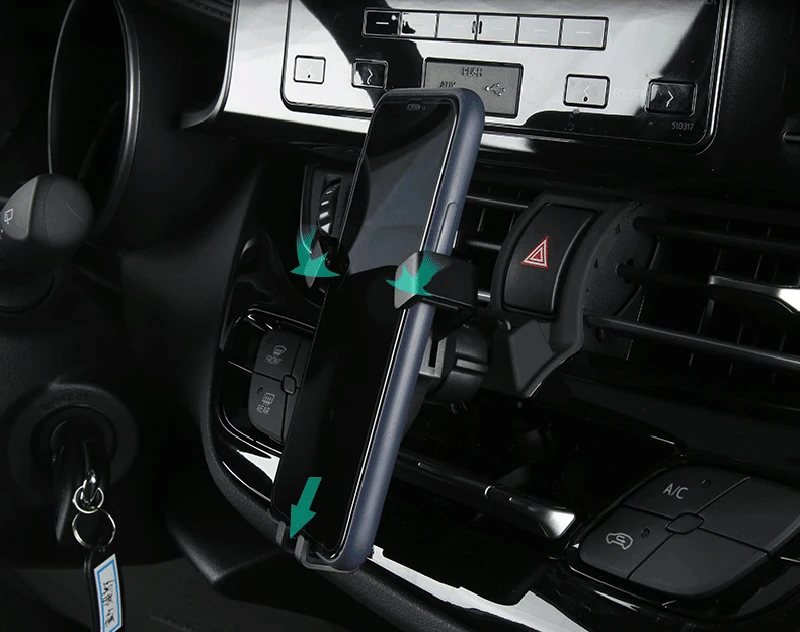 Держатель на вентиляционное отверстие автомобиля для Toyota регулируемый