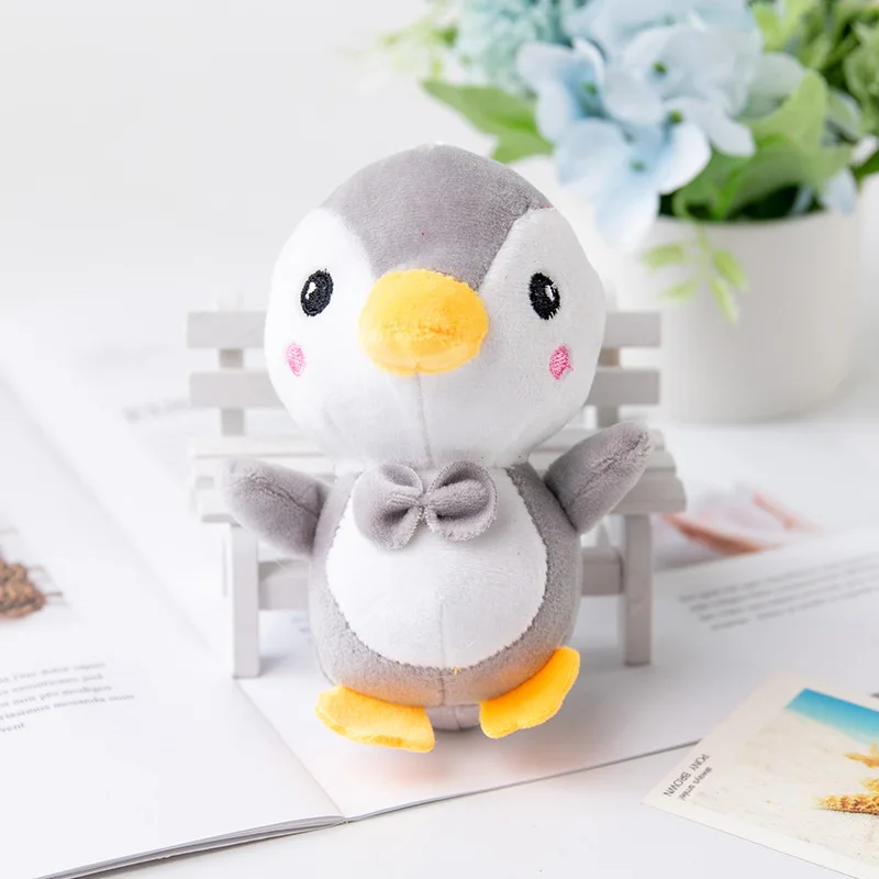 

Size 12CM Animal Plush Stuffed Toys , penguin pendant Doll, little penguin pendant clothing accessories gifts