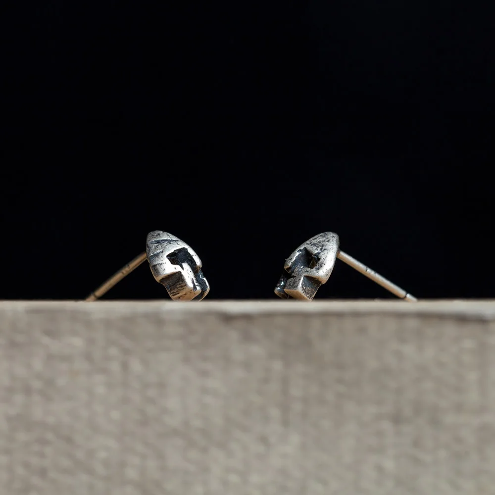 Уборные серьги из стерлингового серебра 925 пробы нейтральные с креативной