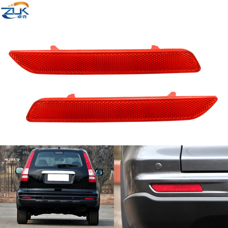 ZUK заднего бампера отражатель лампы для HONDA CRV 2010 2011 RE1 RE2 RE4 задний противотуманный