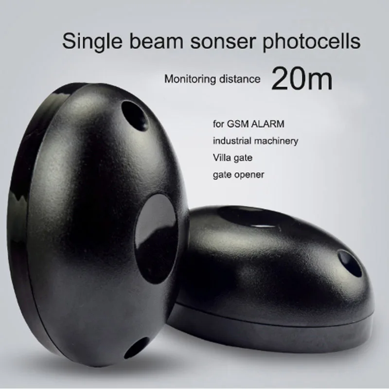 Активный фотоэлектрический один 1 инфракрасный датчик луча 12 В или 24 Барьерный