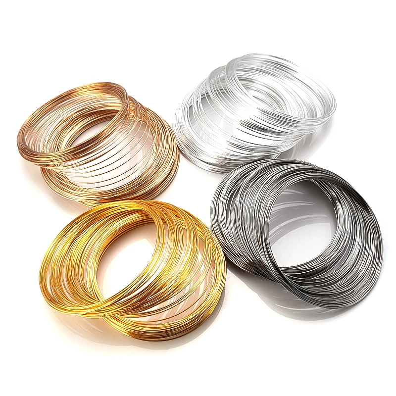 Высококачественная 100 петля 0 6 мм запоминающее Бисероплетение стальная