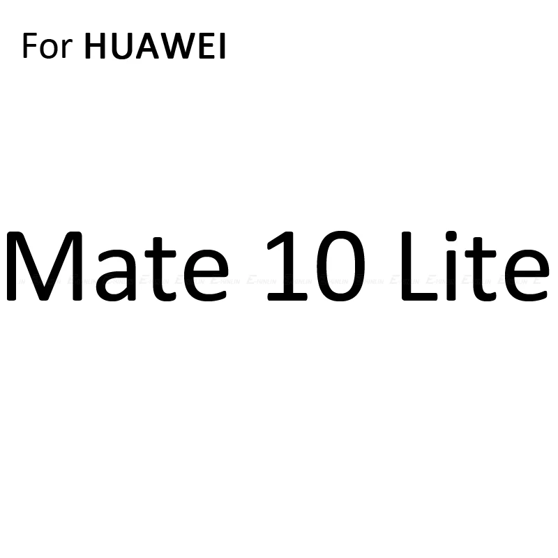 For Mate 10 Lite Защитная пленка на заднюю панель для huawei mate 30 RS 20 20X X 5G 10 9 Lite Pro из углеродного волокна, защитная пленка, не стекло - Цвет: For Mate 10 Lite