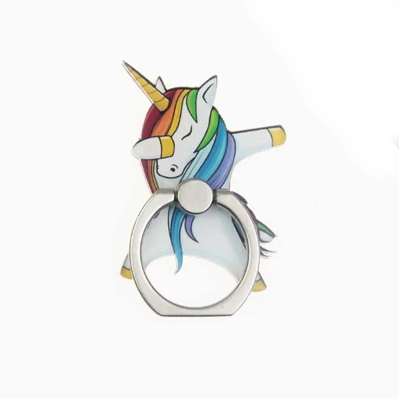 Cute Panda Unicorns Universal Phone Ring Holder Mobile Stand Finger suporte celular For iPhone Table | Мобильные телефоны и