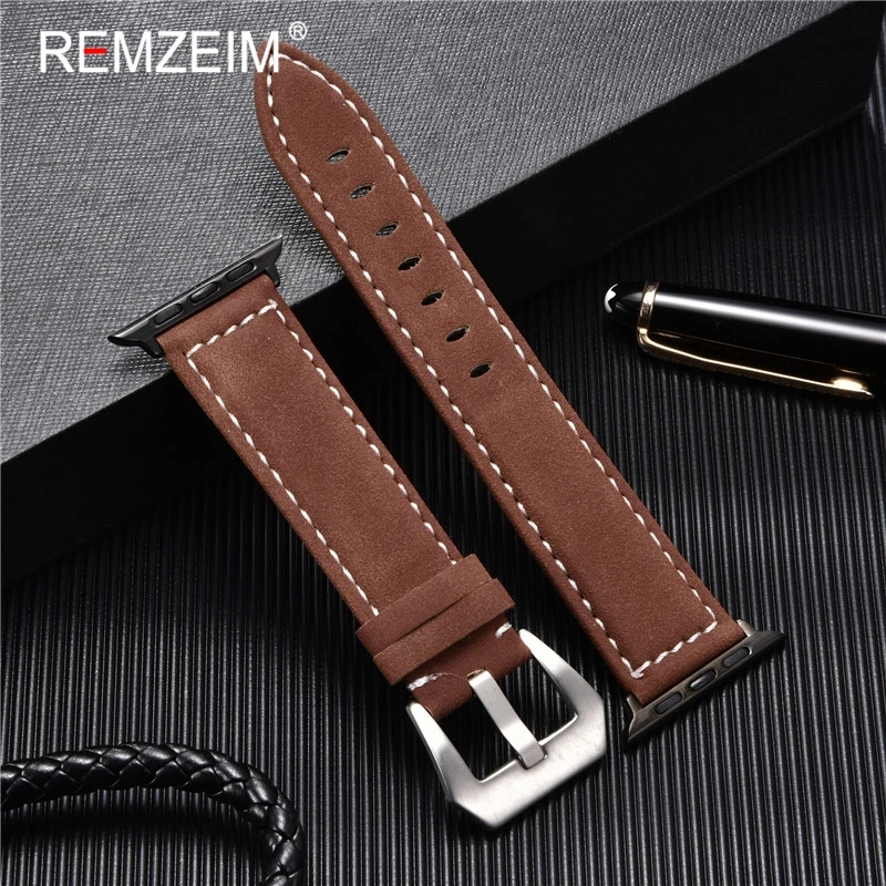 Ремешок кожаный для наручных часов Apple Watch 1/2/3/4/5 42/38 мм|Ремешки часов| |