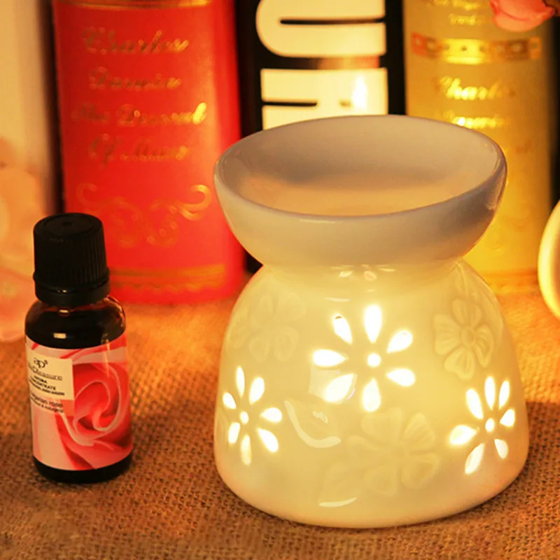 Белые буддистские благовония горелка керамическая антикварная мини