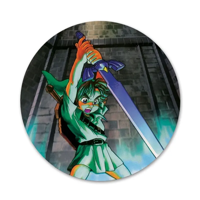 Значки на булавке 58 мм The Legends Of Zeldas декоративные Броши Металлические для
