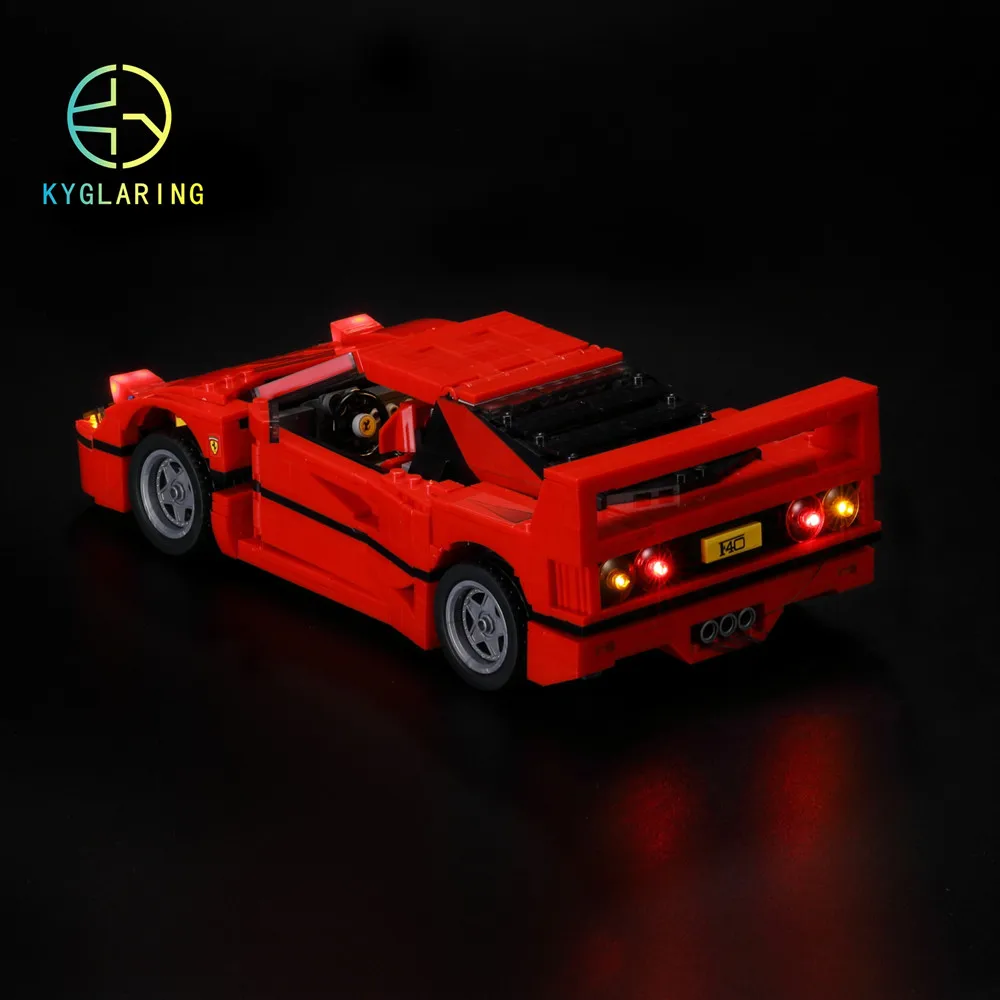 Набор блоков со светодиодный светильник кой для моделирования автомобиля серии