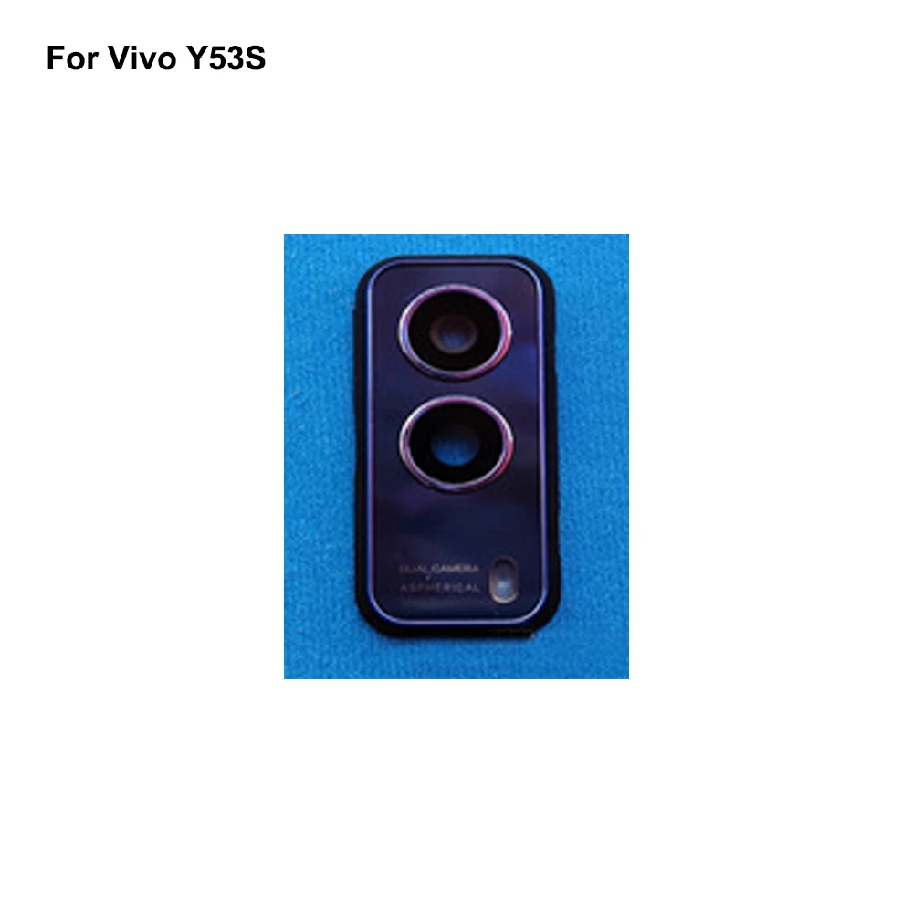 

Стеклянный объектив для задней камеры Vivo Y53S + крышка для камеры запасные части для Vivo Y 53S