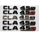 Хромированные черные красные буквы CLA 45 S багажник значки длинные S эмблема стиксер для Mercedes Benz W117 X117 C117 CLA45 S CLA45S AMG 2017 +
