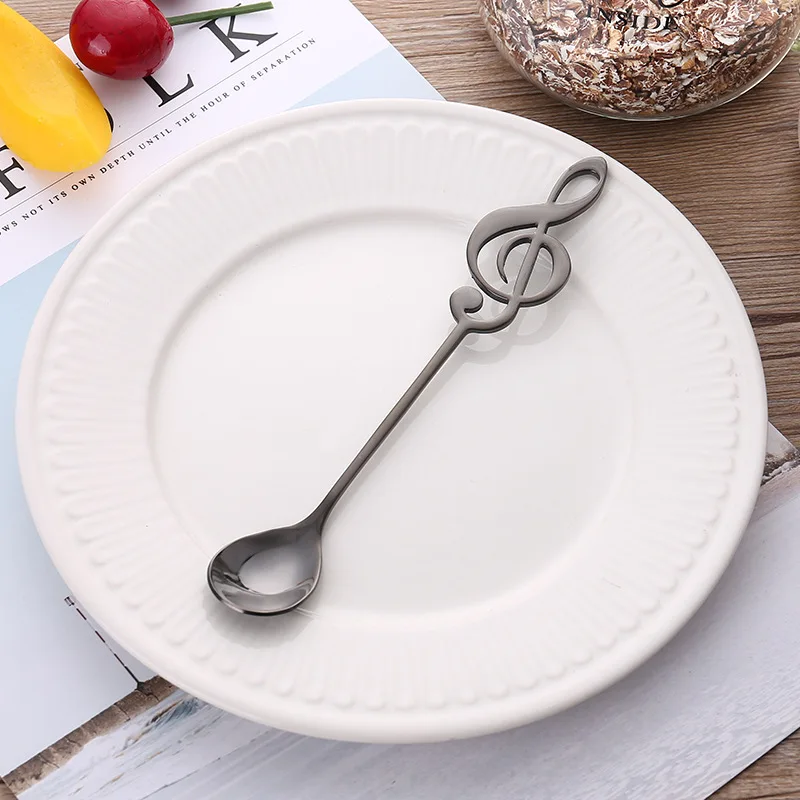 

304 Stainless steel dinnerware set spoon tea spoon Dessert coffee ice cream spoons Kitchen accessories Bar tools new long handle