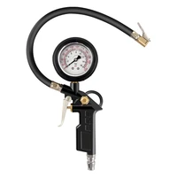 digital car tire inflator oil immersion pressure gauge air chuck and hose pistol type pressure gauge tpms sensor
