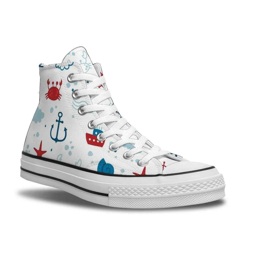 

2021 fresh summer wild new original cute girl heart lace casual high-top canvas fashion women's shoes