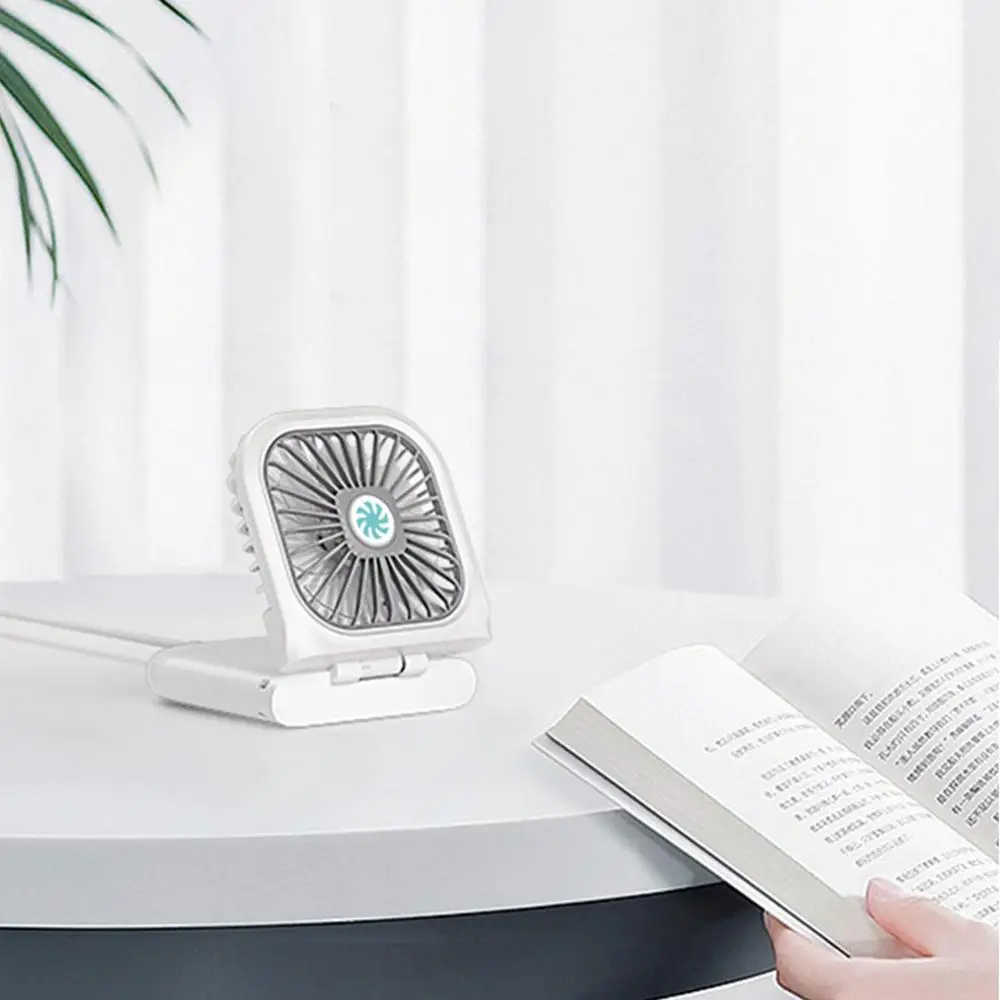 Портативный подвесной вентилятор для шеи USB Перезаряжаемый Мини Складной