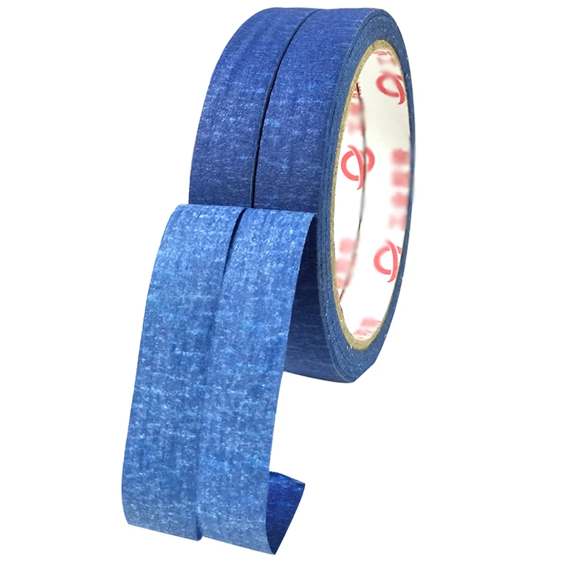 

1PC Blue Masking Tape Easy To Tear And Not Sticky Tape Scrapbook Decorative Paper Adhesive Sticker For Household Improvement
