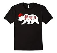 christmas shirts for men papa polar bear shirt santa bear mens shirts short sleeve trend clothing ment shirt summer style