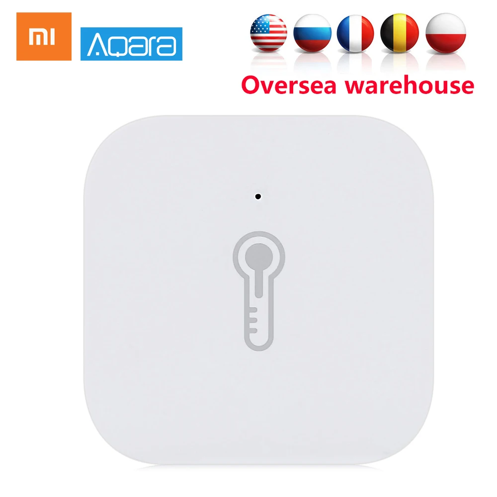 Оригинальный AQara Wifi беспроводной умный датчик температуры и влажности ZigBee для