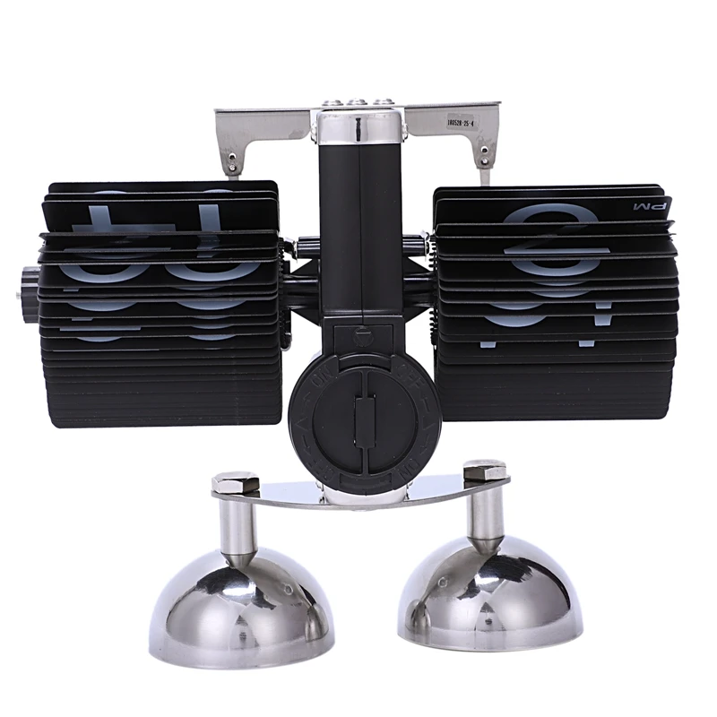 Винтажные Ретро часы с откидной крышкой современные цифровые автоматическим