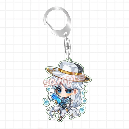 Акриловый брелок для ключей с персонажами игры подвеской сумки игрушка из