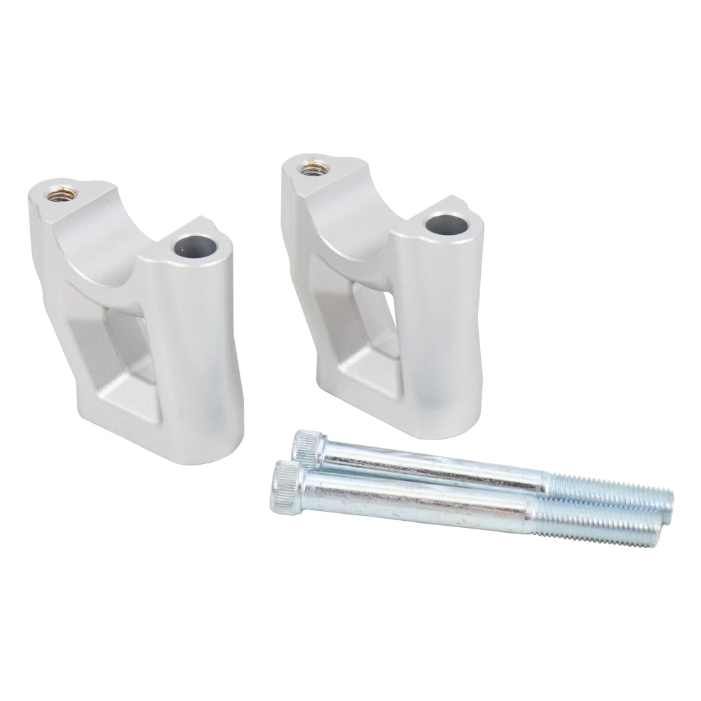 

Silver Tiger 800 XC/XCX/XCA NEW Motorcycle Handlebar Riser Move back Clamp Mount For Triumph Tiger 800