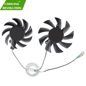 Графика карты вентилятор CF7015M12S CF8015H12S DC12V 0.32A 4Pin для ZOTAC игровая GeForce GTX 1660 SUPER Twin вентилятор ZT-T16620F-10L