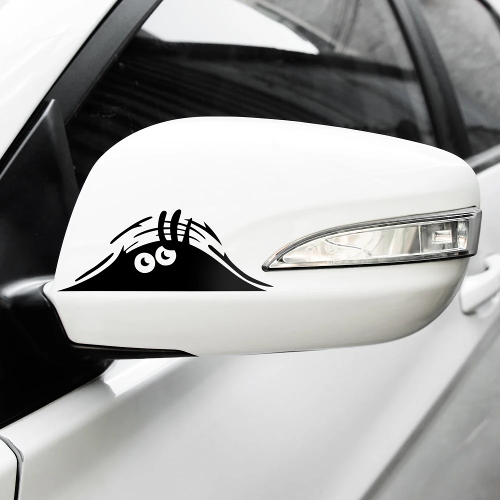 Модная забавная наклейка Peeking Monster для Skoda Octavia 2 A7 A5 A4 Vrs Fabia 1 Rapid Yeti Superb 3 Felicia Citigo RS |