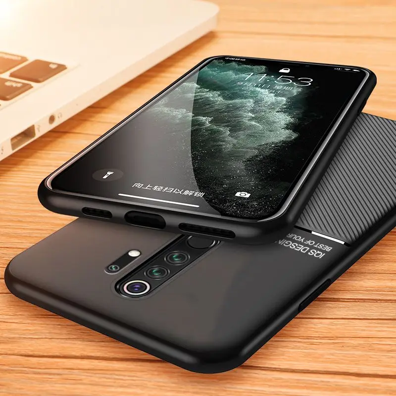 For Xiaomi Redmi Note 5 7 8 9 10 8t K20 K30 Pro 7 8 A Case Frosted Stripe For Mi Poco X3 NFC 9 se Cc9e Mix3 11 Silicone Cover
