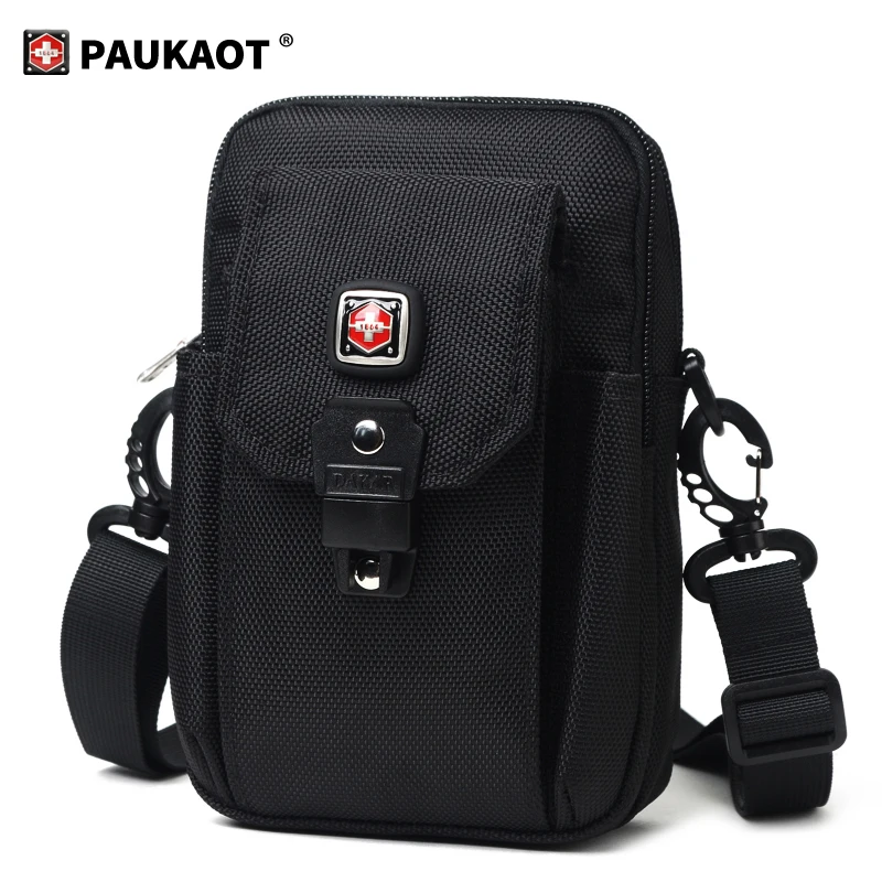 поясная сумка большая емкость 7'' для телефона на пояс мужская бананка ремень