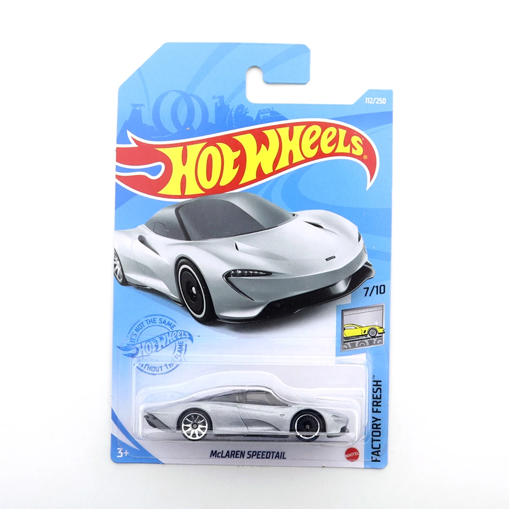 2021-112 оригинальные горячие колеса Мини Сплав купе MCLAREN SPEEDTAIL 1/64 Металл литье под