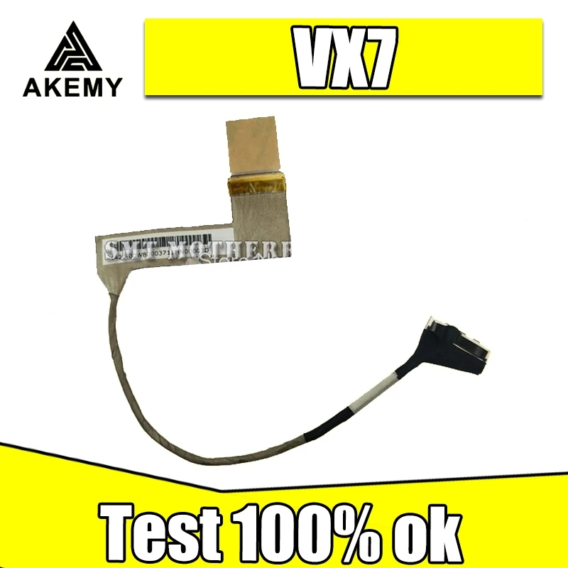 Новый оригинальный LVDS/LED/LCD видео гибкий кабель для For Asus VX7 VX7S экран ноутбука
