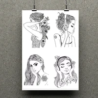 azsg fashion girl listen music silicone clear stamps for scrapbooking diy clip art card making decoration stamps crafts