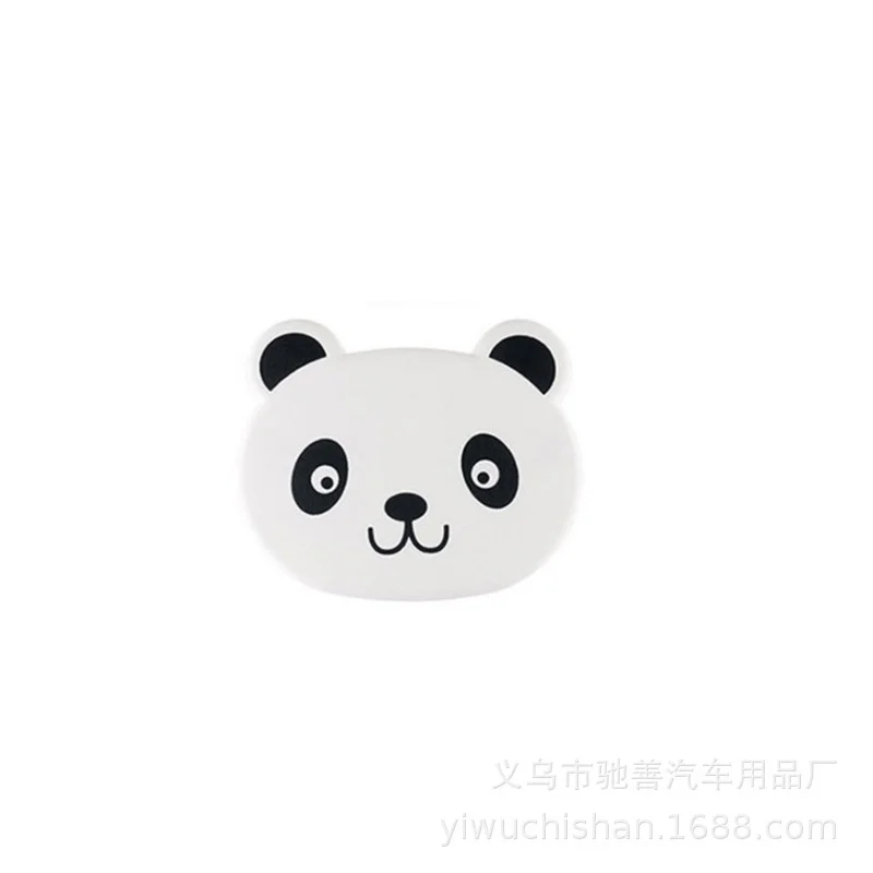 panda Автомобильный держатель на заднее сиденье подставка для напитков держатель для воды держатель для напитков бутылка для путешествий держатель для автомобиля мультяшный аксессуар Складная чашка для еды настольный стол - Название цвета: panda