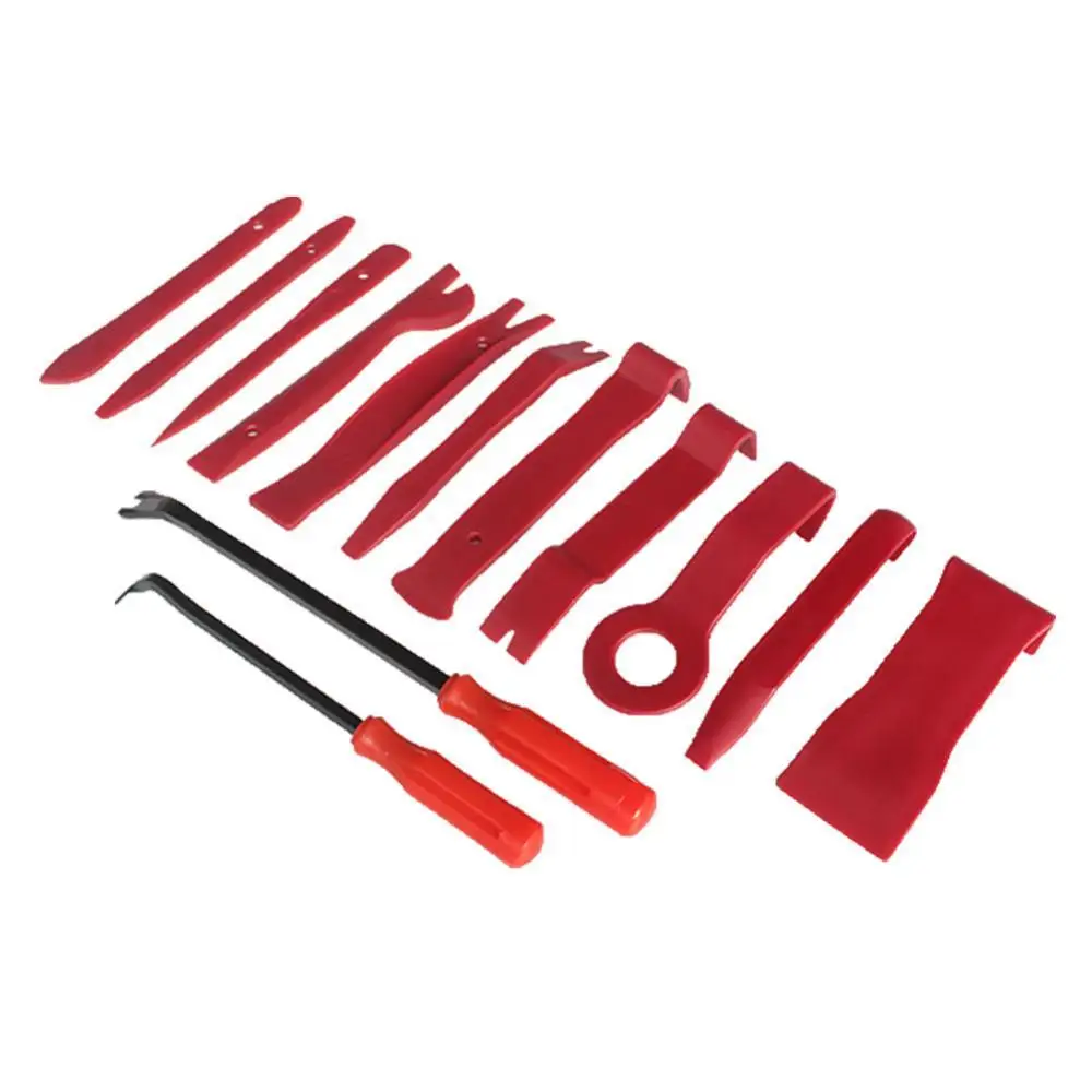 

13Pcs Auto Car Radio Audio Panel Trim Door Clip Removal Installer Pry Tool Kit