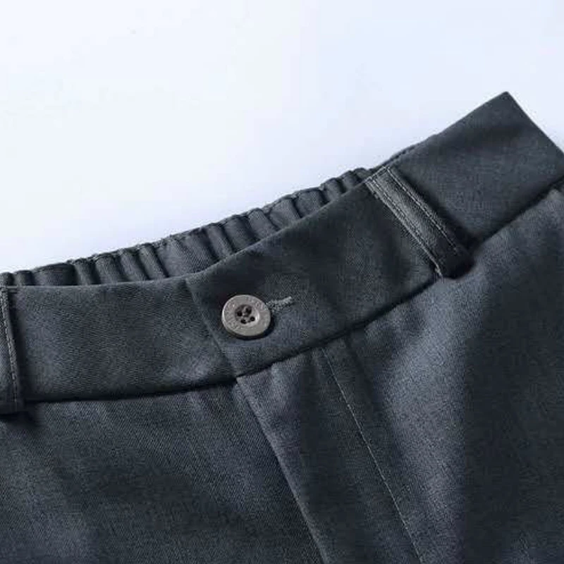 

Women Causal Pants High Waist Zipper Button Solid Korean Style Baggy Female Trousers Chic Ins Trendy All-match Elegant Harajuku