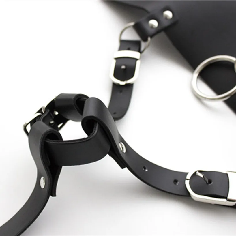 Принудительный оргазм Сексуальное нижнее белье с открытой промежностью, развратные трусики с дилдо/держателем волшебной палочки, BDSM бондажный страпон для женщин.