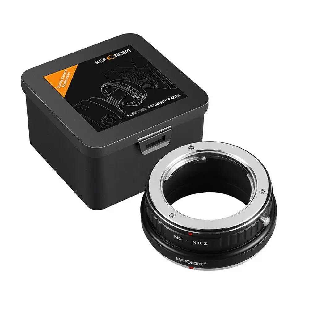 Новый K &amp F адаптер для Minolta MD Крепление объектива к Nikon Z6 Z7 Z50 камера Бесплатная